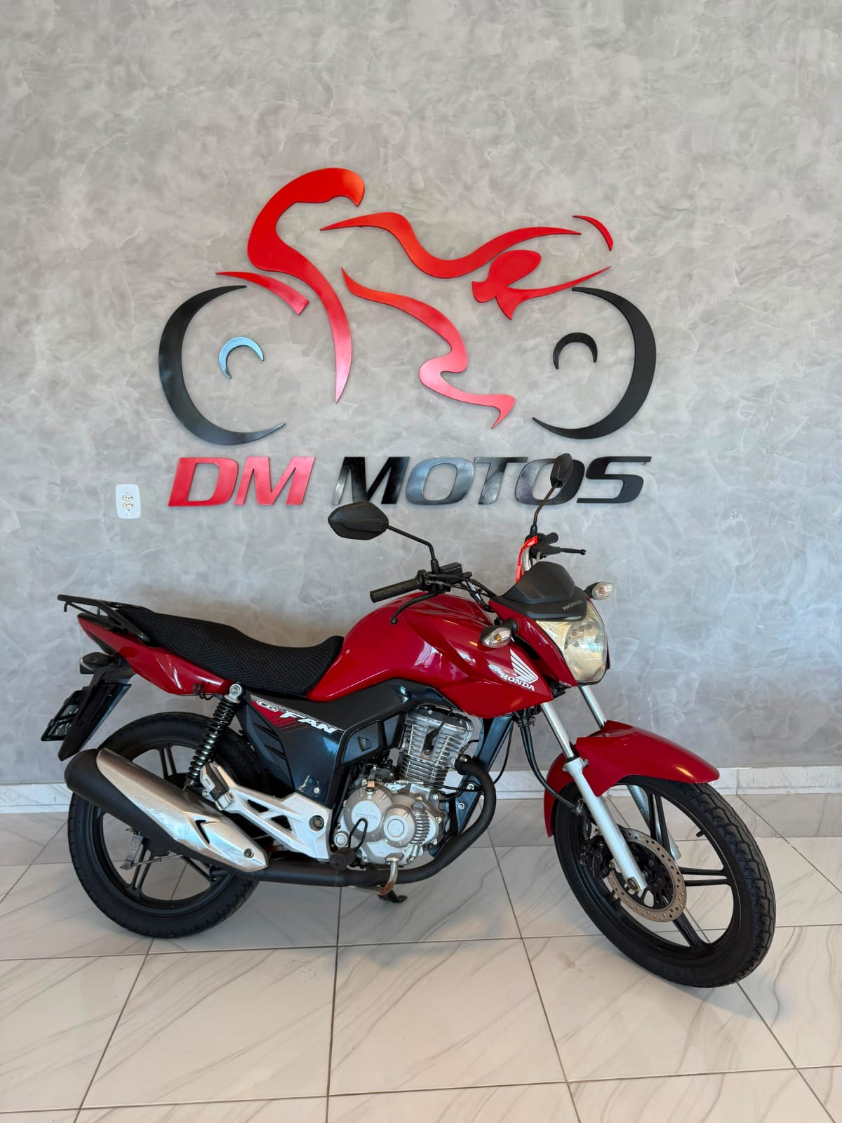 Honda Fan 160 2018 Vermelha